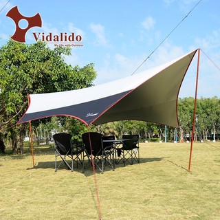 Vidalido Tarp ทราป ทรงผีเสื้อ ไซส์ L ขนาด 560*550*240cm กันน้ำ กันฝน ส่งด่วน ส่งไวทุกวัน มีสินค้าพร้อมส่ง