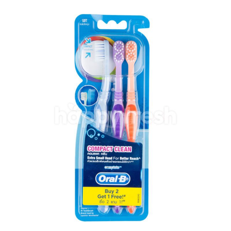 oral b compact gum care toothbrush