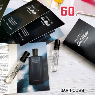 น้ำหอม Davidoff Cool Water Intense EDP 1.2 ml (หัวสเปรย์)