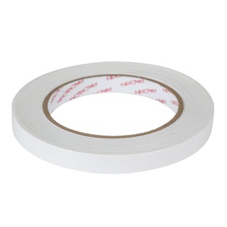 Adhesive tape ADHESIVE TAPE PACK IN 12 MM. X 15 M. Stationary equipment Home use เทปกาว อุปกรณ์ เทปกาว 2 หน้า ติดพรม PAC