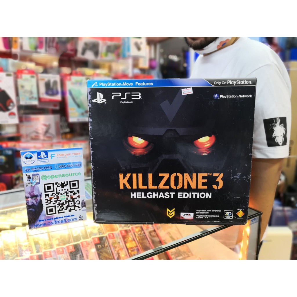 Killzone 3 :Helghast Edition - PS3 ( ไม่มีเกม สินค้ามือหนึ่ง ของแท้ สินค้าพร้อมส่ง )