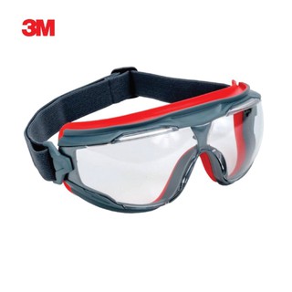 3M GG501 รุ่น GoggleGear501 แว่นนิรภัย (แว่นเซฟตี้) ป้องกันการเกิดฝ้าด้วยเทคโนโลยี 3M Scotchgard™ ทำให้เลนส์มีความใส