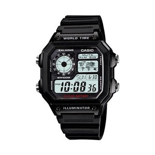 Casio นาฬิกาข้อมือผู้ชาย รุ่น AE-1200WH-1AVDF