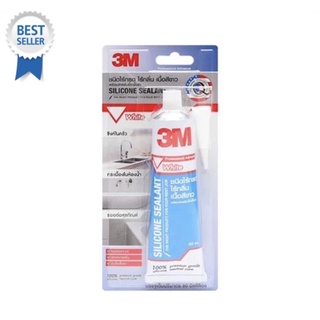 ซิลิโคนชนิดไร้กรดป้องกันกันเชื้อรา 3M 60 มล. สีขาว