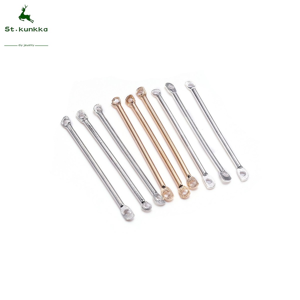 ต่างหู ขนาด 15 20 25 35 40 มม. สําหรับทําเครื่องประดับ DIY จำนวน 50 ชิ้น