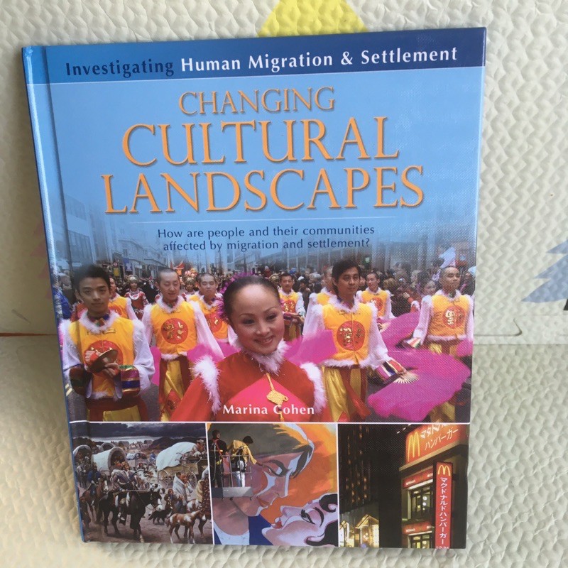 CHANGING CULTURAL LANDSCAPES ปกแข็งมือสอง-ae1/3