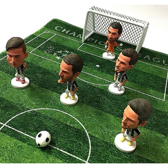 🔥สนามฟุตบอลจำลอง30×60cm.🔥