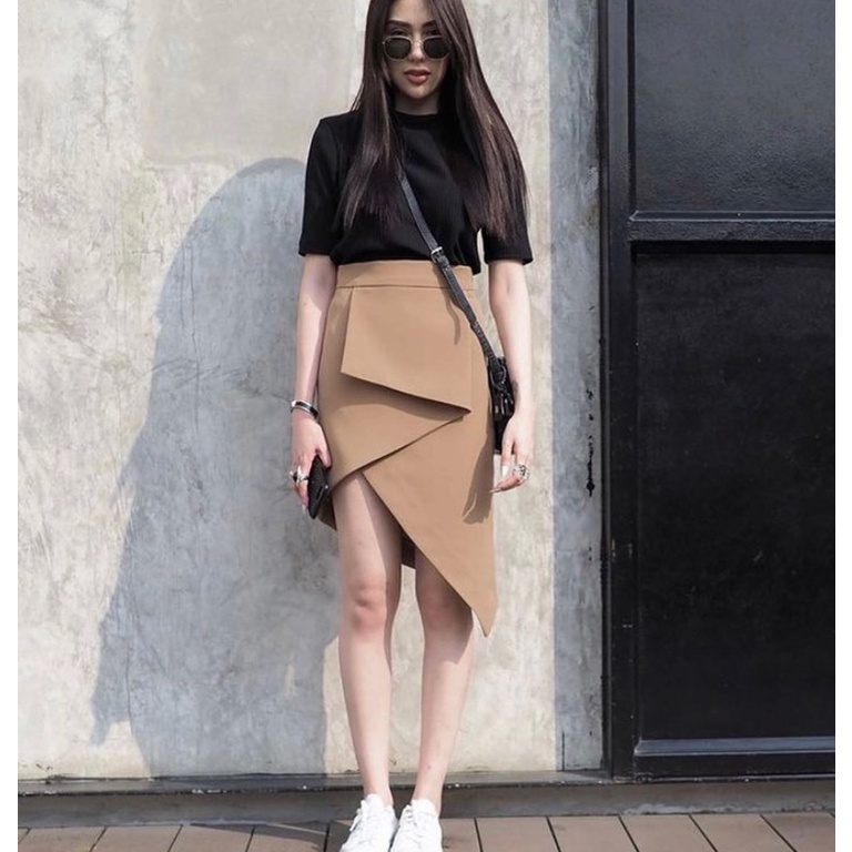 Twotwice asymmetric skirt size xs-Sold-