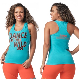 Zumba Wear : Dance On The Wild Side Instructor Racerback (เสื้อกล้ามออกกำลังกายซุมบ้า)