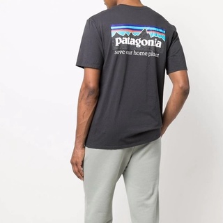 เสื้อยืดแขนสั้น พิมพ์ลาย Patagonia Patagonia แฟชั่นฤดูร้อน สําหรับผู้ชาย และผู้หญิงS-5XL