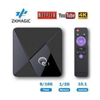 MINI Q1 Smart TV BOX Android 10.1 Youtube 2GB 16GB Rockchip RK3328 Quad Core 2.4GHz WIFI 4K Google Play Android TV Box