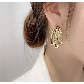 ต่างหูห่วง ต่างหูมินิมอล ลายที่ 2✨สินค้าพร้อมส่ง✨
