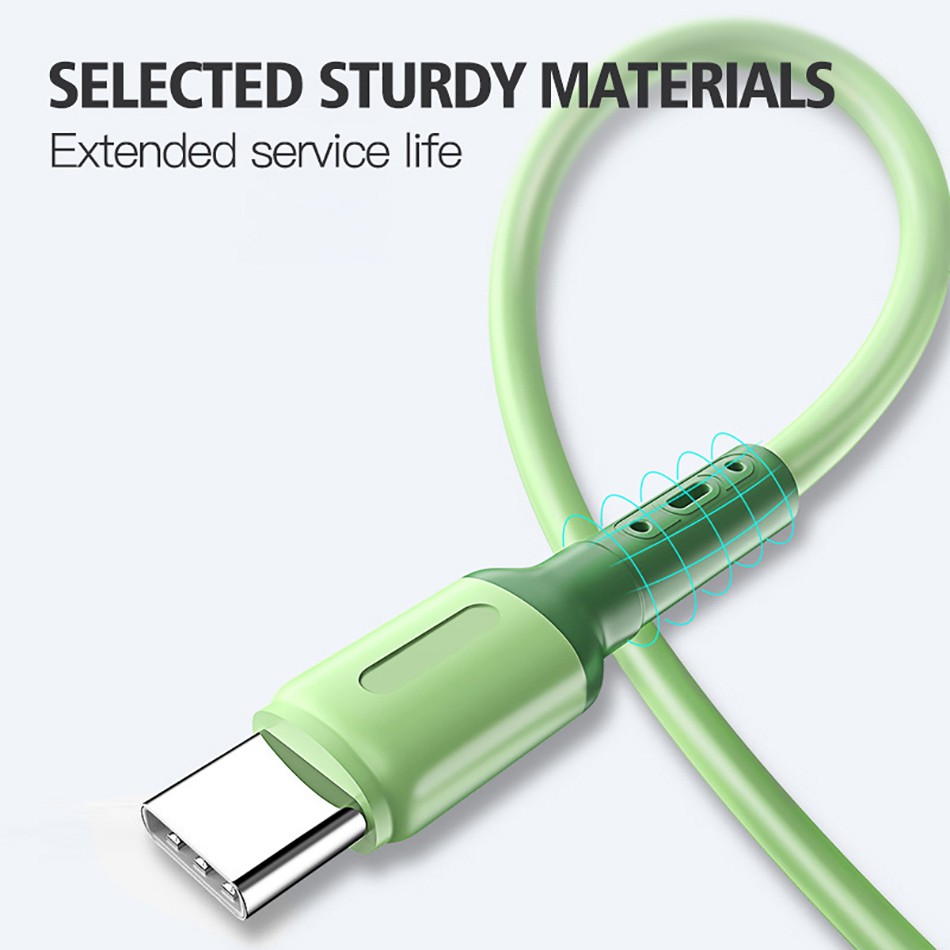 สายชาร์จโทรศัพท์ สายชาร์จเร็วมือถือ Fast Charging Cable 3A - รูปที่ 3