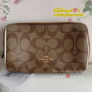 แท้💯% Coach C7359 กระเป๋าน่ารักใส่ของใส่คสอ. ป้ายราคา/การ์ดครบ ของใหม่ ลายซีสวยสุดยอดฮิต พร้อมส่งค่ะ 💗