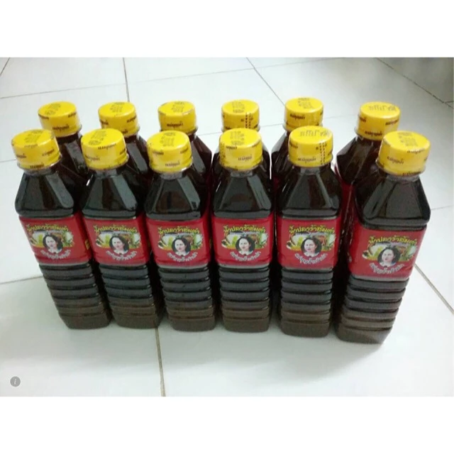 หนึ่งขวด น้ำปลาร้าแม่บุญล้ำ ปลาร้าโหน่ง 33 บาทต่อหนึ่งขวด