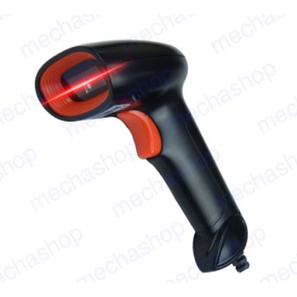 เครื่องสแกนบาร์โค้ด เครื่องอ่านบาร์โค้ด 1D Barcode Scanner Portable USB Handheld Laser Light Scanner
