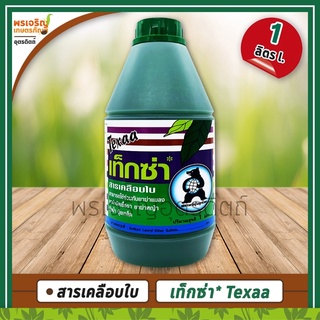 เท็กซ่า Texaa (สารจับใบ) 1 ลิตร ช่วยเพิ่มประสิทธิภาพการดูดซึมของยา เกาะจับพืชได้ดีขึ้น สารเสริมประสิทธิภาพยาฆ่าหญ้า