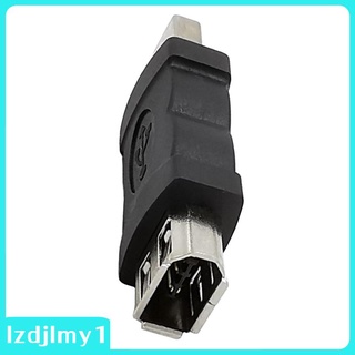 Firewire IEEE 1394 6 Pin Female F to USB M Male Cable Adapter for Hard Disk