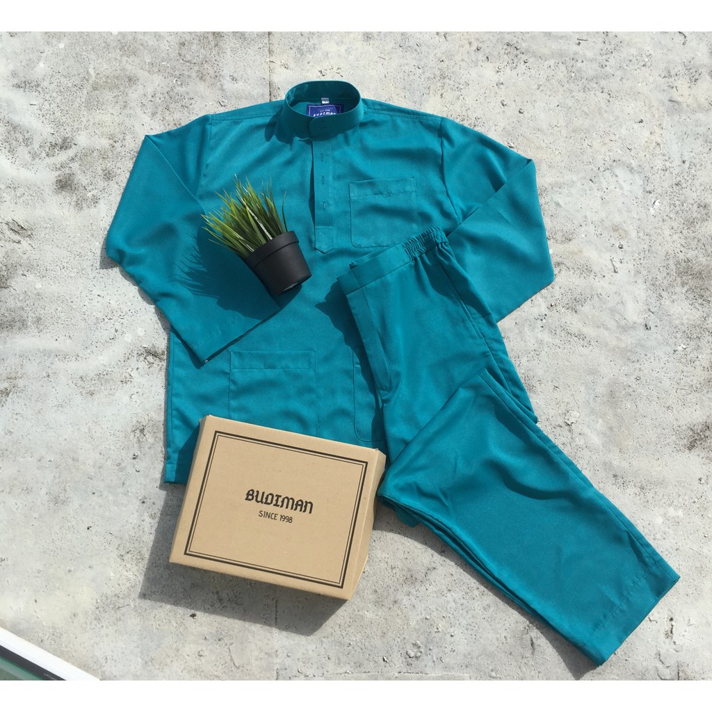 Baju melanyu Iskandar By Budiman Turquoise