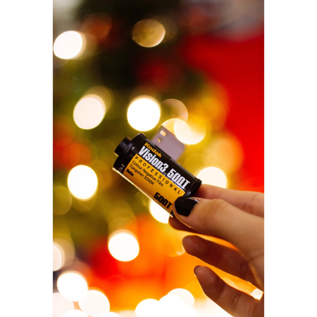 ฟิล์ม cinema Kodak Vision 3 500T (รองรับรหัส DX)