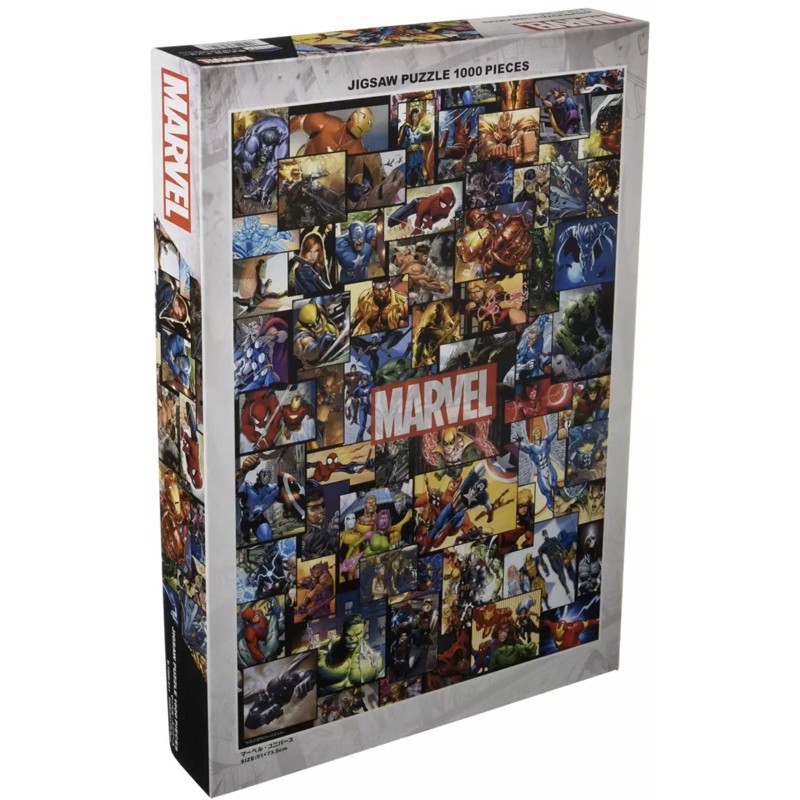พร้อมส่ง-จิ๊กซอว์ Marvel jigsaw puzzle Tenyo 1000 ชิ้น