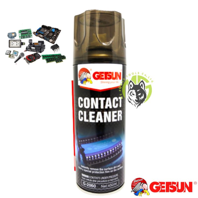 Getsun contact cleaner ล้างแอร์โฟร์ สเปรย์ทำความสะอาดหน้าสัมผัสไฟฟ้าGetsun Electronic Contact Cleane