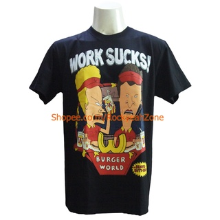 เสื้อวง BEAVIS AND BUTT-HEAD เสื้อไซส์ยุโรป บีวิสแอนด์บัตต์เฮด PTA7140 เสื้อวงดังๆ วินเทจ Rockyeah