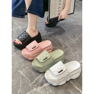 พร้อมส่ง!! รองเท้าส้นตึก สูง8cm. size 34-39