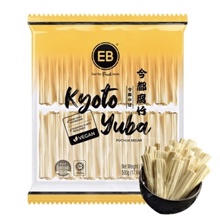 KYOTO YUBA EB ฟองเต้าหู้แท่งแช่แข็ง / Vegan เจ/มังสวิรัติทานได้ มีฮาลาล  : 500G