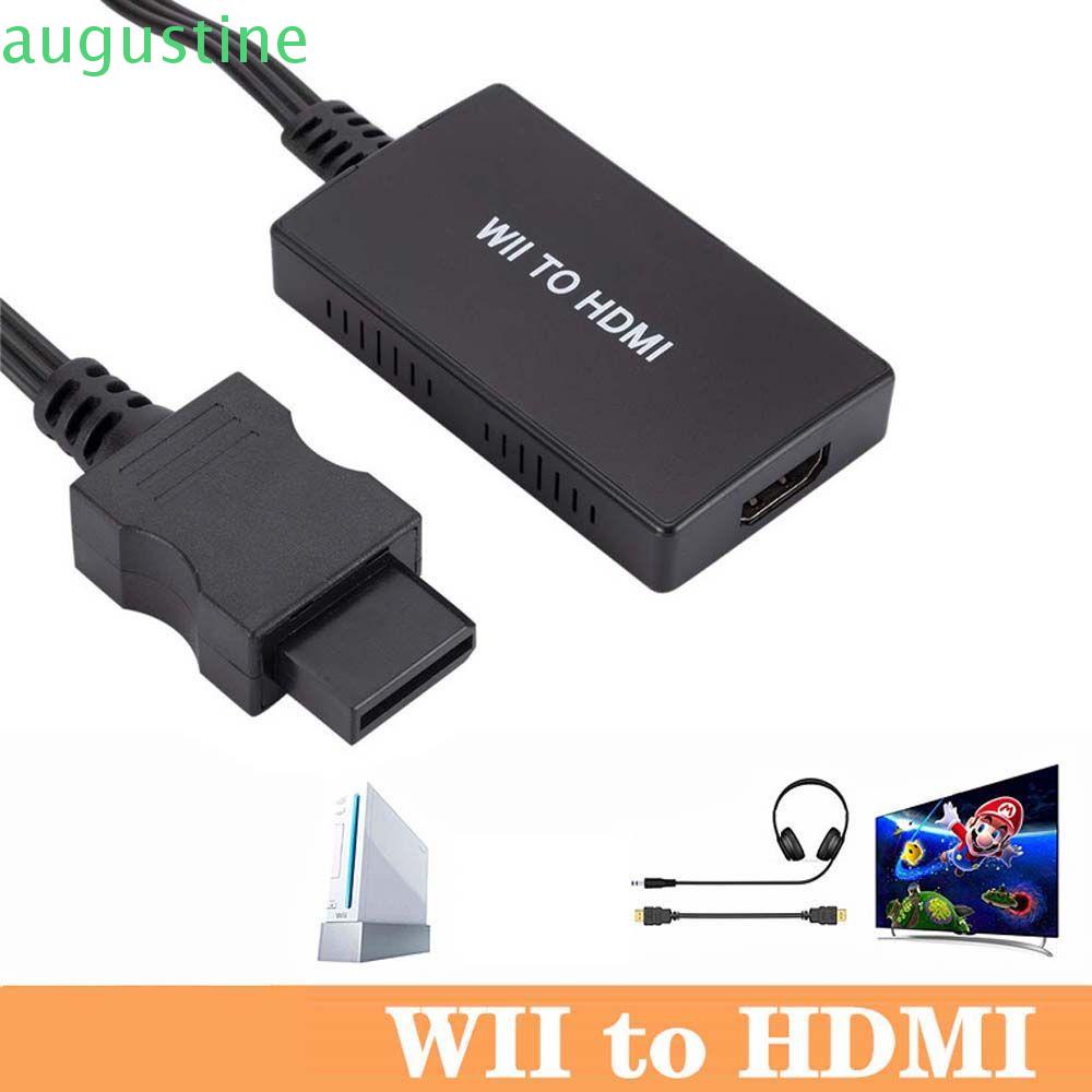 AUGUSTINE High Quality WII to HDMI Converter for PC HDTV Monitor Video