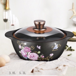 Health multi-purpose pot FuKang หม้อเอนกประสงค์สุขภาพเซรามิก