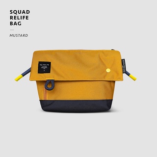 Squad relife mustard sling bag กระเป๋าสะพายข้างรุ่น Squad สีเหลือง / TA.THA.TA