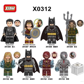 บล็อกตัวต่อเลโก้ รูปซูเปอร์แมน แบทแมน YT3 Zack Snyders Justice League ของเล่นสําหรับเด็ก