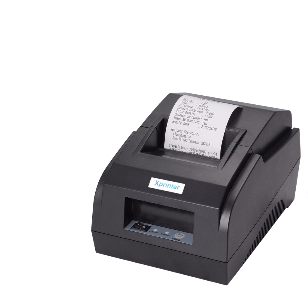 ของแท้ ใหม่ ขายดี ล่าสุด 2022เครื่องพิมพ์ใบเสร็จ Xprinter รุ่น XP-58IIL/H รองรับขนาด 58 มม.เครื่องพิ