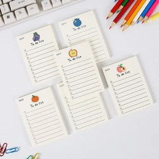 กระดาษโน๊ตลายหมี สุดน่ารัก แบบไม่มีกาวในตัว