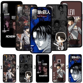 ใหม่ เคสโทรศัพท์มือถือนิ่ม ลาย Levi Ackerman Attack On Titan สําหรับ Xiaomi Redmi Note 11 9T 10 9 9S K20 Pro Max XOR84