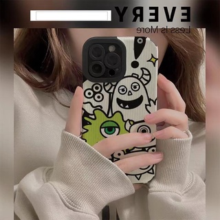 เคสโทรศัพท์มือถือหนัง ลายการ์ตูนดิสนีย์มอนสเตอร์น่ารัก สําหรับ iphone 13 Pro Max i13 13pro 11 Pro Max i11 X XR Xs Max 7 plus 8 plus 12Pro 12 Pro Max