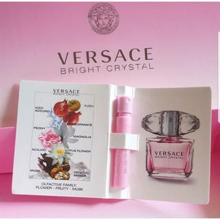 VERSACE Bright Crystal Eau De Toiletteขนาดทดลอง 1ml