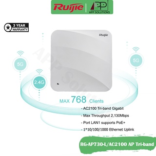 Ruijie Access Point Tri-Band AC2100(อุปกรณ์กระจายสัญญาณ) รุ่นRG-AP730-L(รับประกัน3ปี)