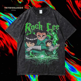 เสื้อยืด โอเวอร์ไซซ์ โอเวอร์ไซซ์ ลาย ROCK LEE VINTAGE TEE