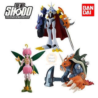 Shodo Digimon 3 Action Figure Bandai / ดิจิมอน Omegamon Lilymon Zudomon