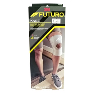 FUTURO KNEE COMFORT SUPPORT WITH STABILIZERS อุปกรณ์พยุงหัวเข่า ฟูทูโร่ ชนิดเสริมแกนด้านข้าง