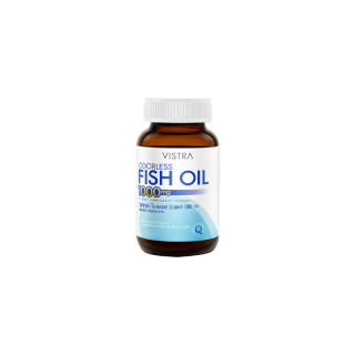 VISTRA Odorless Fish Oil 1000mg 75 แคปซูล 365wecare