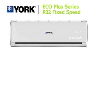 ส่งฟรี ทุกพื้นที่ แอร์ ยอร์ค YORK รุ่น ECO PLUS YHFF แอร์ติดผนัง ประหยัดไฟเบอร์5 รับประกันนาน 12 ปี