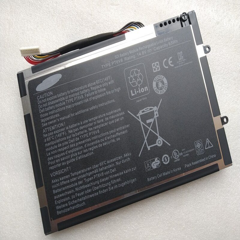 ❤For Dell Alienware M11x M14x R1 R2 R3 8P6X6 08P6X6 KR-08P6X6 P06T PT6V8 T7YJR Genuine Laptop New Ba