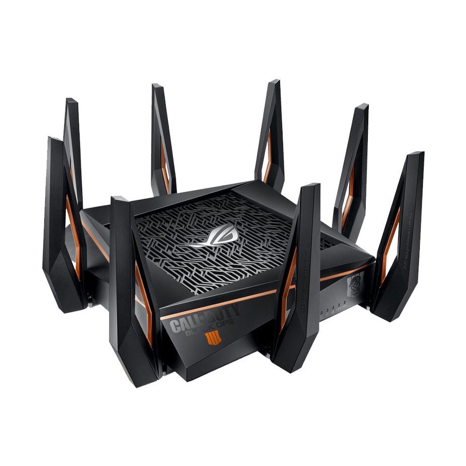 ASUS, ROG RAPTURE GT-AX11000  ROG RAPTURE AX11000 TRI-BAND WiFi 6 (802.11ax)GAMING ROUTER–WORLD'S F