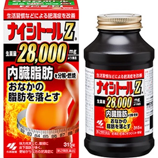 Kobayashi Nisitol Za แพ็คเกจใหม่! มีส่วนผสมจากธรรมชาติ เหมาะกับผู้ที่มีพุงใหญ่มาก บวมน้ำ ปลอดภัย ขนาด 315 เม็ด