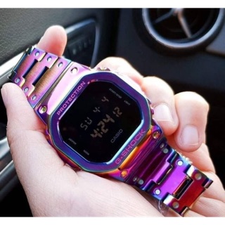 Gshock รุ่น DW-5600BB สี Titanium