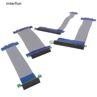 [ITFUN] สายเคเบิลต่อขยายการ์ดไรเซอร์ PCI-E Express 16X 8X 4X