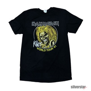 เสื้อวงลิขสิทธิ์แท้ Iron Maiden – Killer World Tour 81 | ร้าน Silverstarplus